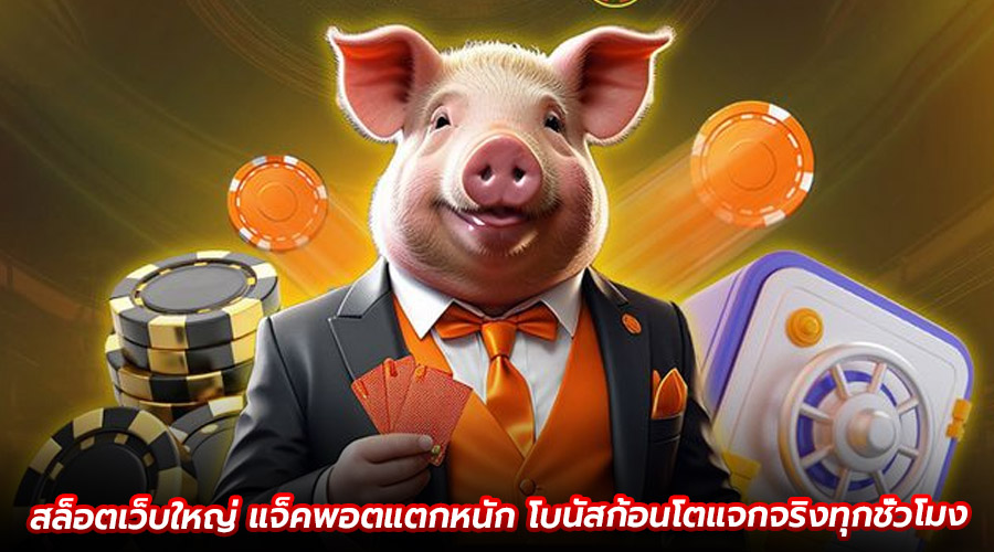 สล็อตเว็บใหญ่ แจ็คพอตแตกหนัก